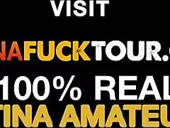 big tits tanned latina milf cums hard from rough pounding in homemade fuck session