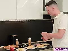 curvy stepmom wants breakfast