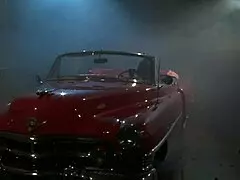 Celeste Star and Linsey McKenzie fuck on vintage car roof