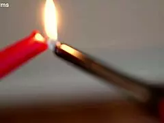 Wax Punishment for Fit MILF