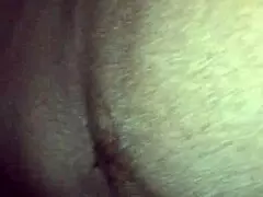 mature amateur showcases her big booty curves in casual display