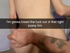 Cumslut begs to be bred?