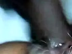 Eating MILF stepmom's pussy then legs up for rough fuck