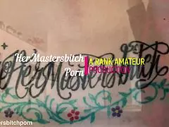 MILF slut cleans bench with butt plug in ass, watch the trailer?