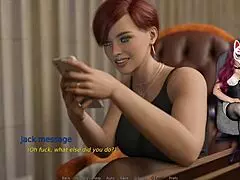 Just married bride licks pussy to orgasm in office 😍