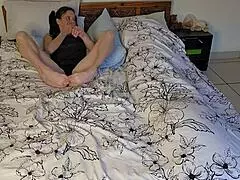 Sexy Petite Milf Masturbates Silently in Solo Roleplay