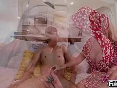 Victoria Lobov catches stepson filming secretly