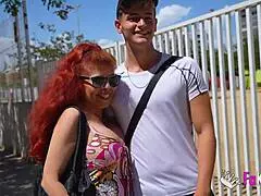 this experienced mature woman named valery is trying anal sex for the first time with a young rookie