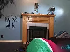 mega beach ball inflation