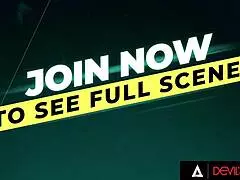 I joined a wild threesome with my hot student and sexy stepmom in the classroom