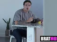 Stepmom teases me for a hardcore fuck.