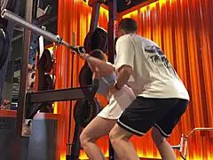 The Sportswoman Prefers a Penis Over Carrying Heavy Weights in Public