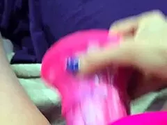 does my dirty talking wife cum twice with huge squirt?