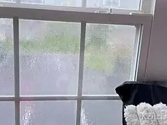 BBC Makes Me Squirt! Rainy Day Fuck