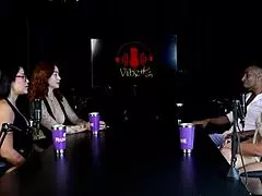 Veja A Entrevista Safada E Cheia De Putaria Com A Maria Bittencourt E Negro Top Oficial Com Thaisa Redvelvet E Tifany Rocha No Porn Cast Brazil - Parte 3 Watch On Sheer Red