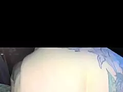 Big booty white girl worships my bwc for the first time