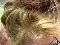 A Streetwalker With Glasses Deepthroats A Cock Then Sucks Every Drop Of Cum From A Man's Mouth