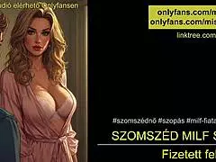 SZOMSZÉD MILF SZEX - MAGYAR AUDIO