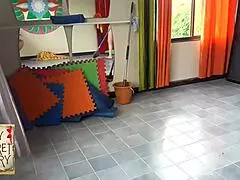 compilation nudist barbershop nude lady hairdresser in an apron makes client to strip naked barber l4