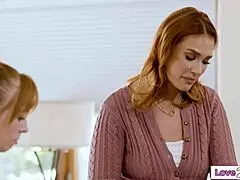 Finally Licking Busty Stepmom's Pussy at 18