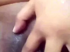 Indian village girl shows hot pussy in solo masturbation on the ranch