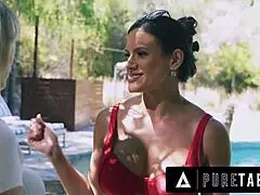 pure taboo exchange student lilly bell caught femdom stepmommy penny barber fucking her stepson