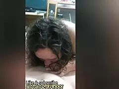 step mom milf gives step son blowjob, missionary, doggystyle fuck, cums in fat pussy