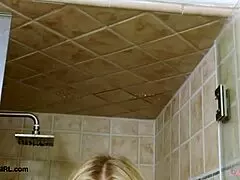 Golden Girl Next Door Took A Shower And Got Massaged By Neighbor In POV Casting.