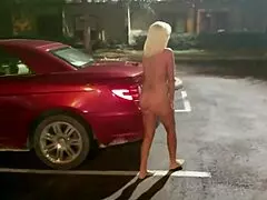 who needs clothes when you're out in public at night?