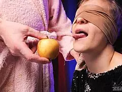 i'm so angry my stepbrother tricked me into sucking his dick with that taste game - xsanyany