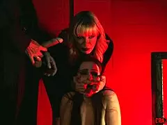 Teen publicly humiliated by big tits milf and her hubby