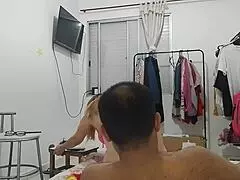 Mature The Horny And Perverted Woman Actually Only Used The Broken Tv As An Excuse To Have Another Man In The House Because She Was Actually On Fire Needing To Get Off And Since Her C