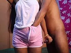 Big Tit Step Sister Fucks Step Brother While Family Outside