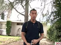 Big tits blonde cougar picks up college bitchboy to fuck