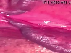 Amateur pink pussy 237 days after losing her virginity. What happened next?