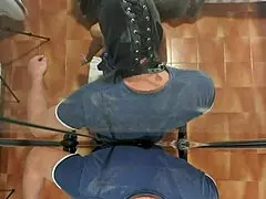 the milf says she has fun with monster cock and dildo in preview