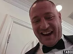 Fresh bride gets gangbanged at her wedding.