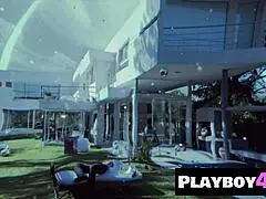 Gorgeous Brunette Lesbian Jazmin Enjoys Massage Before Hot Kissing With Partner