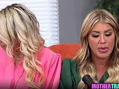 Horny Stepson Foursome Bangs Step Moms