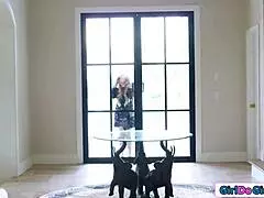 Big Tits Realtor Is Caught Rubbing One Out During Open House