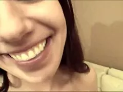 Misty Haze Boldly Sucks Cock And Swallows Cum In Pantyhose