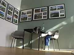 alia tries on lingerie and summer dress, with and without panties, showing perfect body, tight shaved pussy, petite milf