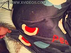 Depraved Stepfather Masturbates Watching Sleeping Stepdaughter Before Morning Creampie