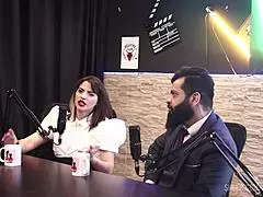 Lady Snow and Lord Kenobi chat with Tiffany in swing cast part 6 on sheer red