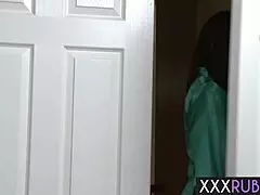 Wow, sexy milf Tiffany Tyler licks Babesrisi Simms' wet pussy before hot tribbing!