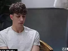 milfy lexi luna seduces stud in shower spa