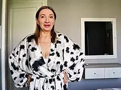 Busty Mature Futanari Teaches Passion