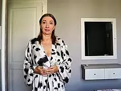 Busty Mature Futanari Teaches Passion