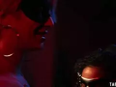 Milf manipulates shy teen into public strapon double penetration 😏🍆