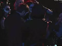 Milf manipulates shy teen into public strapon double penetration 😏🍆